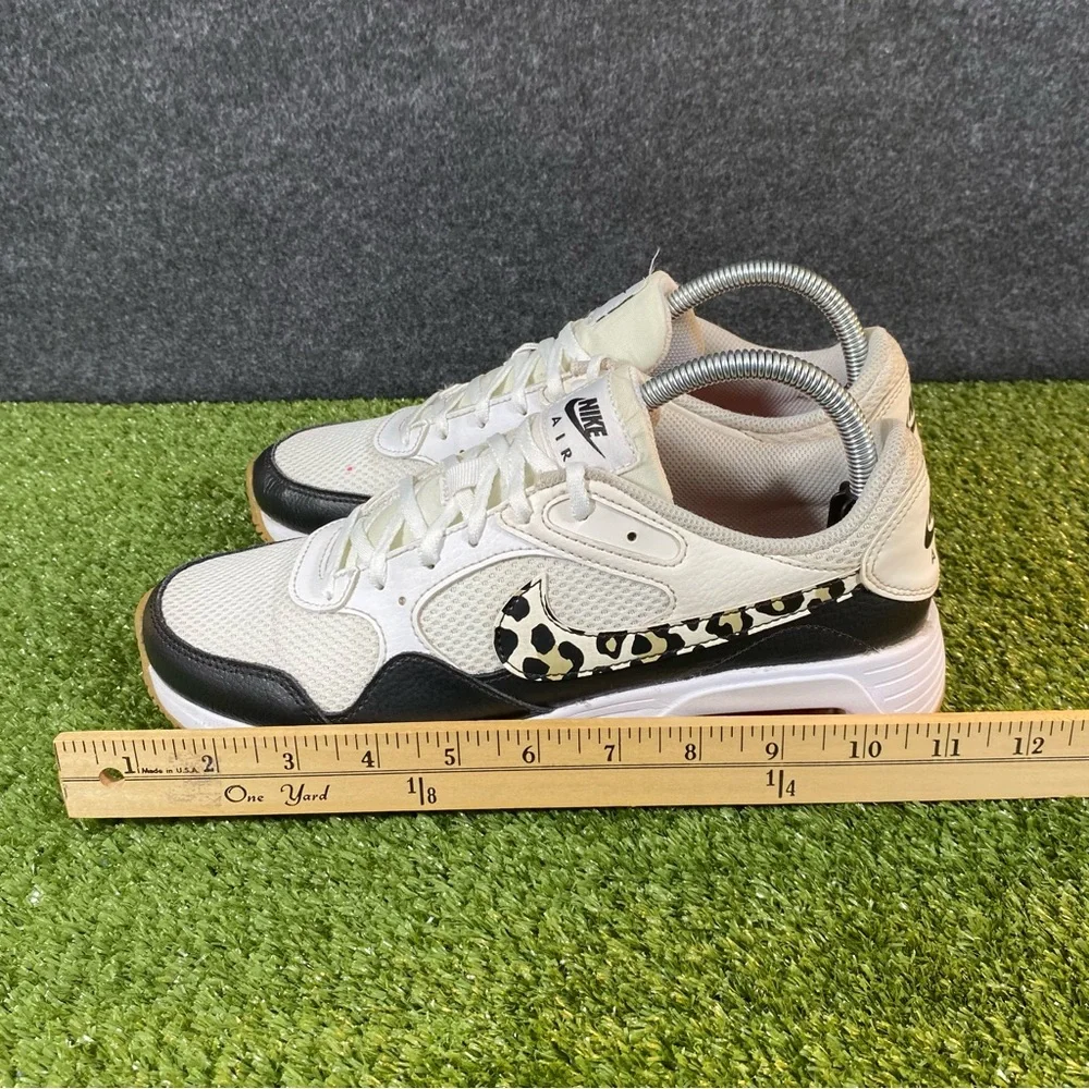 Nike Air Max SC Sneakers Women's Size 9.5 Leopard White Animal Print DZ5200-100 - Picture 14 of 14